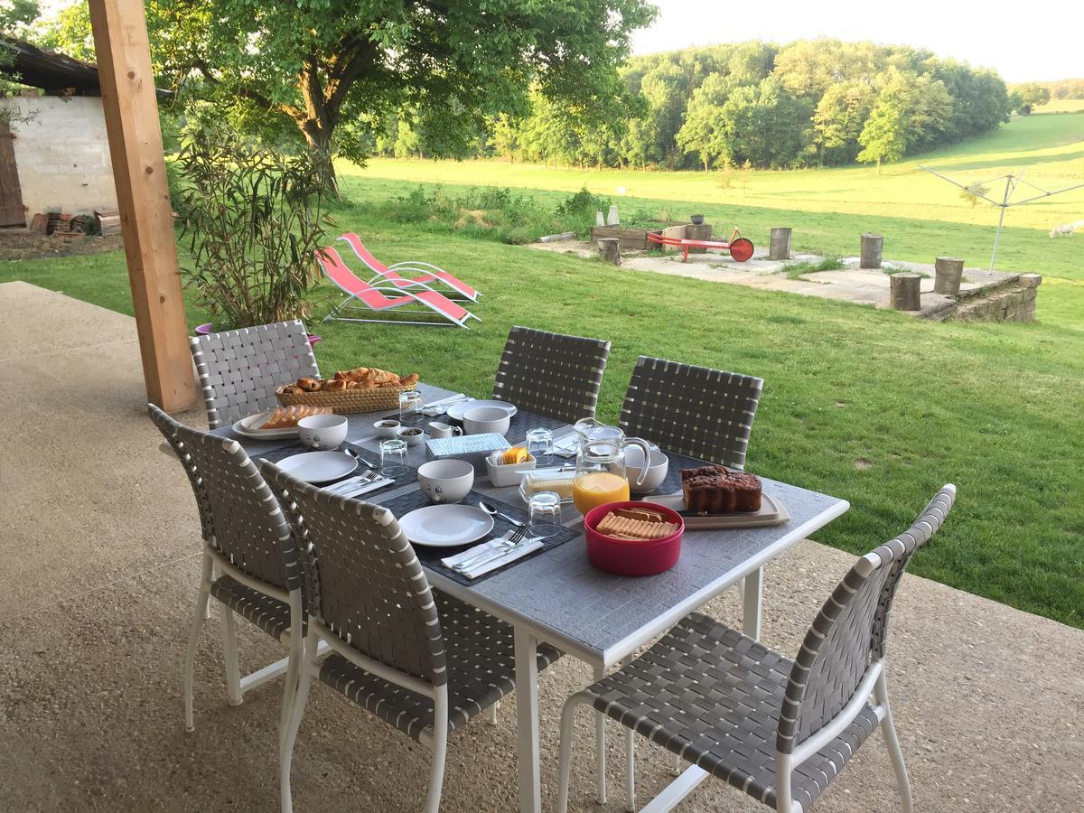 La Ferme du Bonheur Bed and Breakfast Arbigny Eksteriør billede